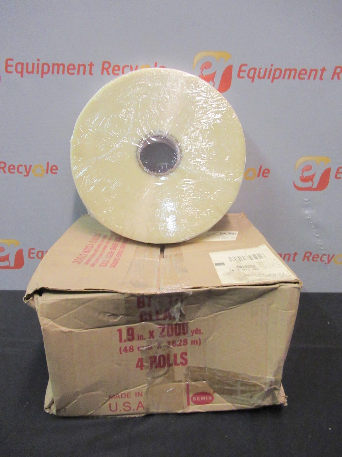 Bemis Tape BT-10 Industrial Packing Case Sealer Seam Tape Lot of 4 New