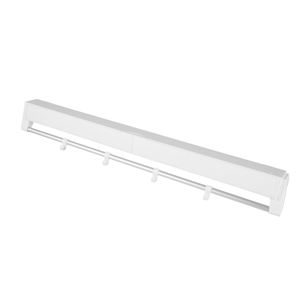 Wall-mounted Laundry Clothes Storage Dryer Hanger Retractable Drying Rack