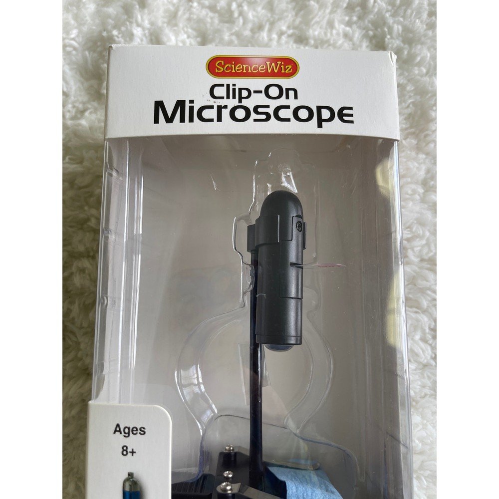 ScienceWiz Clip On Microscope Mobile Device Into High Performance Single Lens