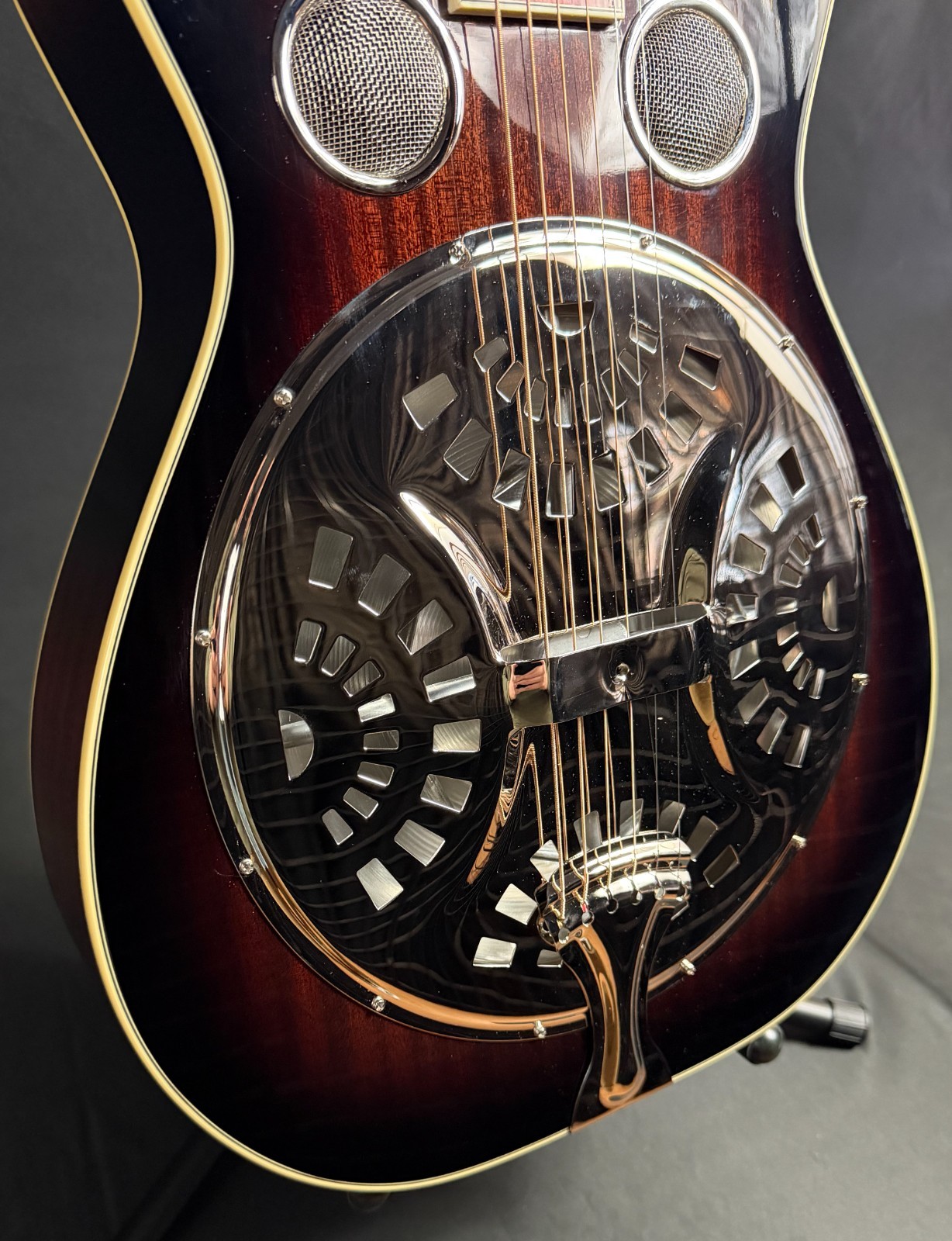 Recording King RR-36S-VS Maxwell Square Neck Resonator Guitar Vintage Sunburst