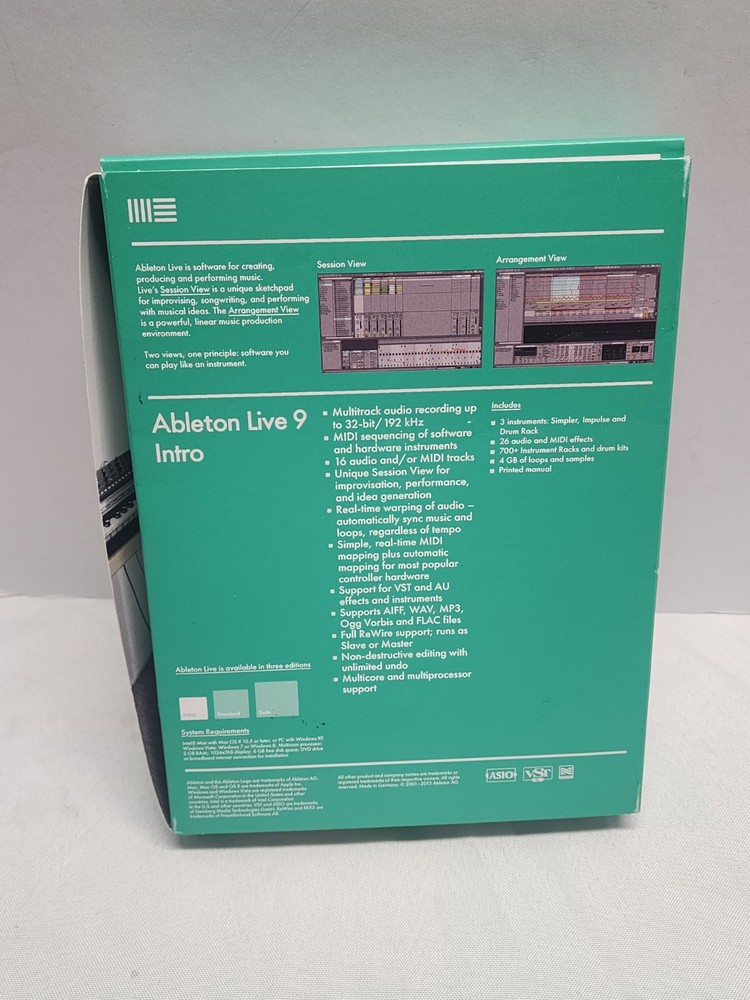 Ableton Live 9 Intro