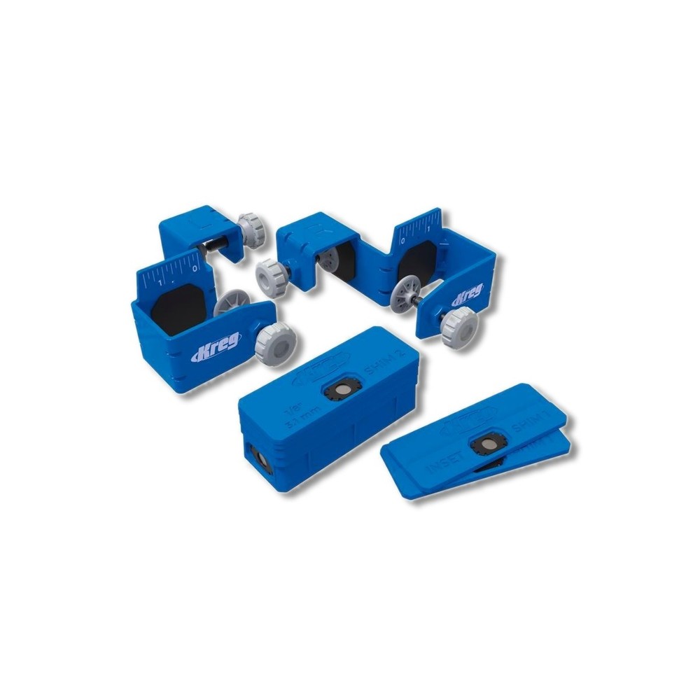 Kreg Drawer Front Mounting System Doweling Jig Kit Blue KCS-DFMT-PRO
