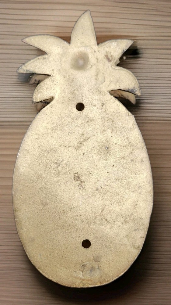 Solid Brass Pineapple Door Knocker 5.5" Long