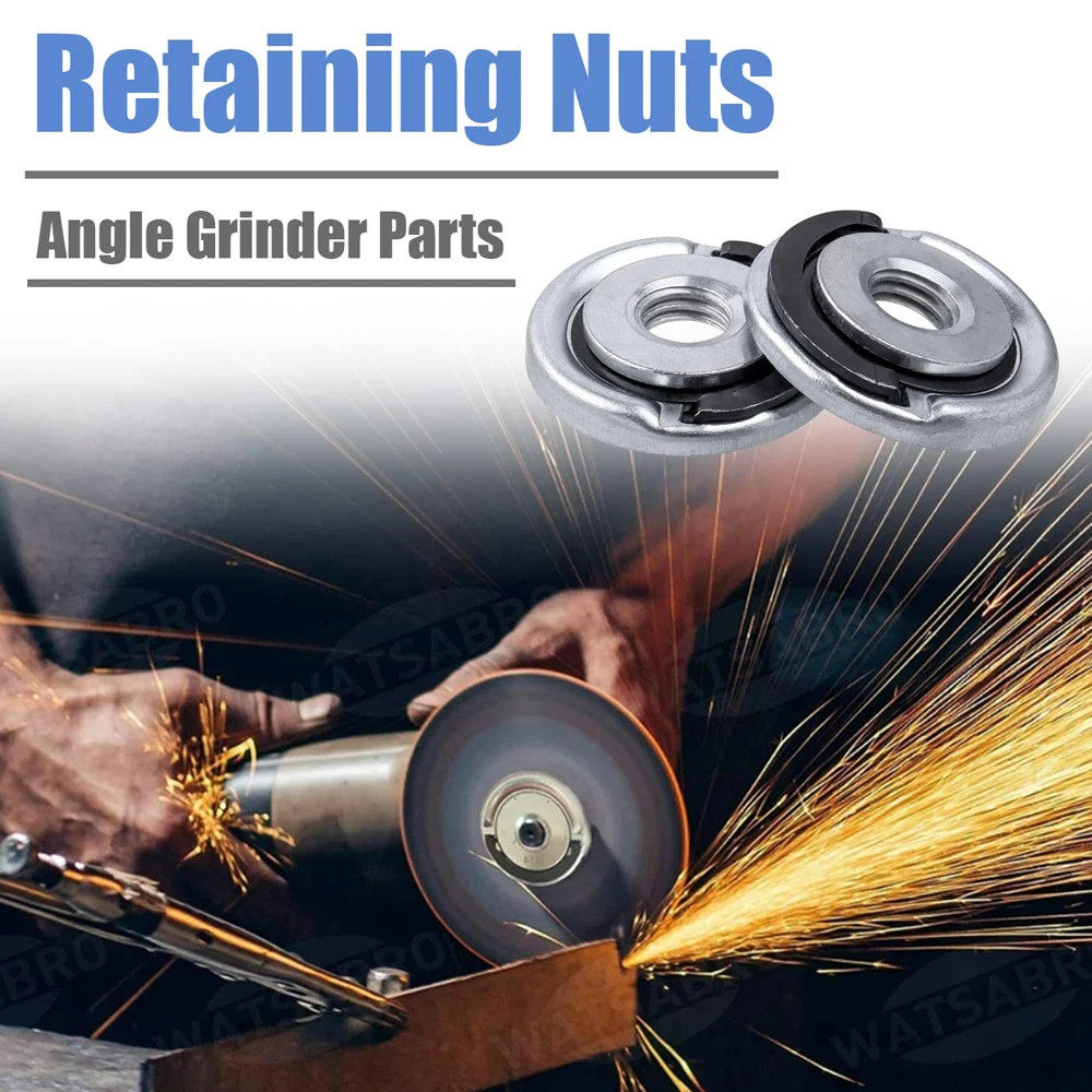 M14 Angle Grinder Quick Release Self-Locking Grinder Pressing Plate Flange Nut