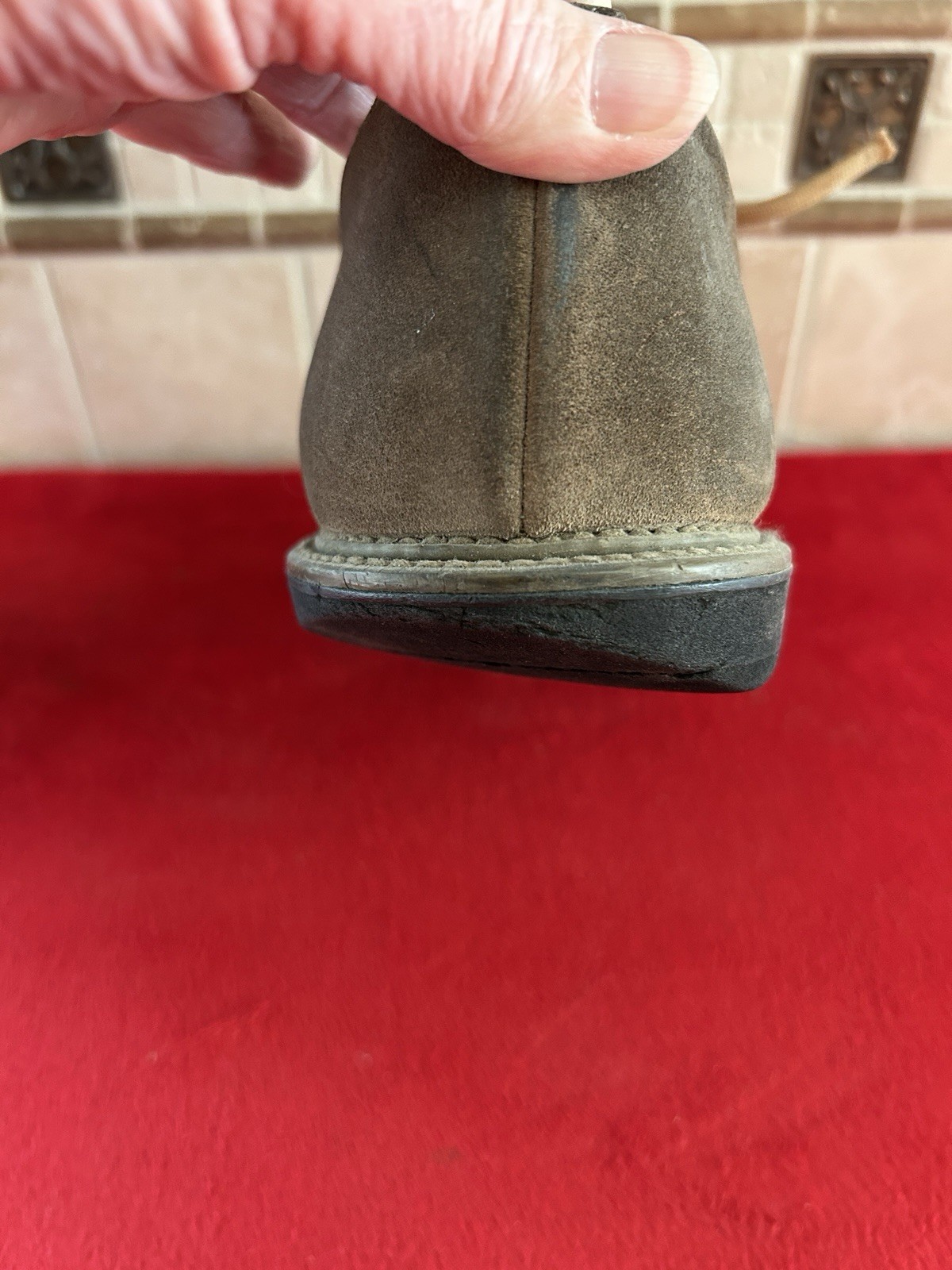 Reproduction WW1 US Army AEF Trench Pershing Boots Shoes WWI Vintage Mannequin