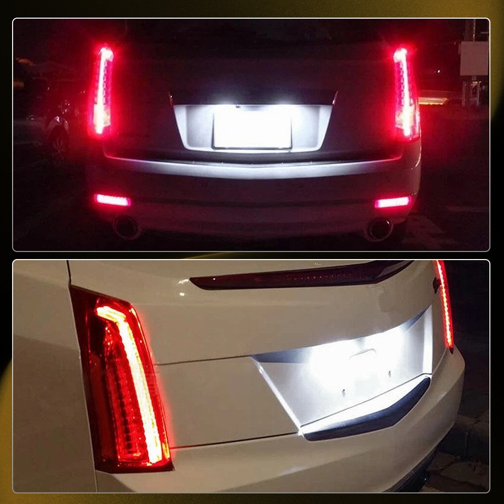 White LED License Plate Light Lamp For Cadillac CTS Sedan 2008 2009 2010 1-10Set