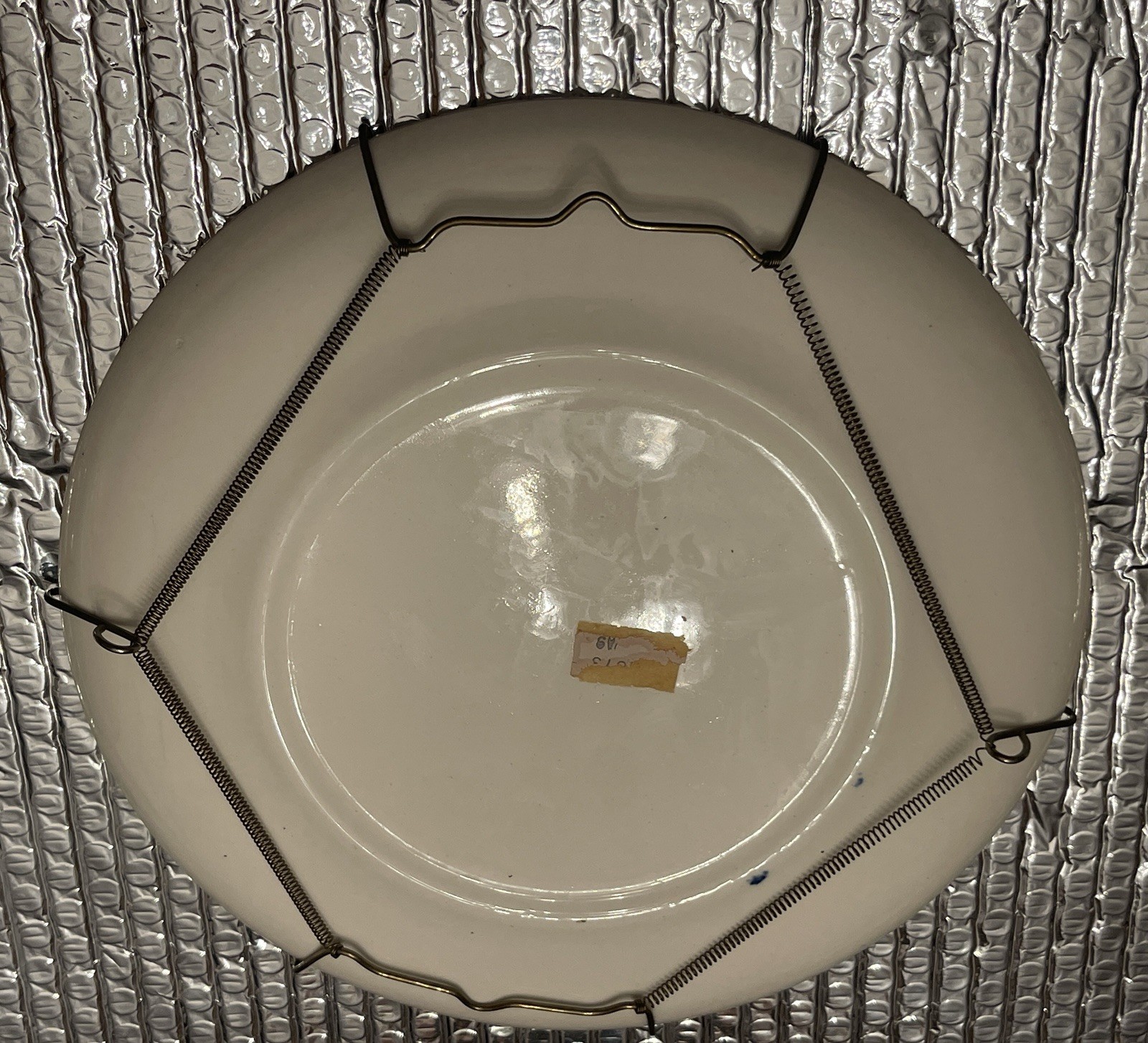 Vintage Florida Sunshine State Souvenir Plate 9" Wall Decor Mid-Century Travel