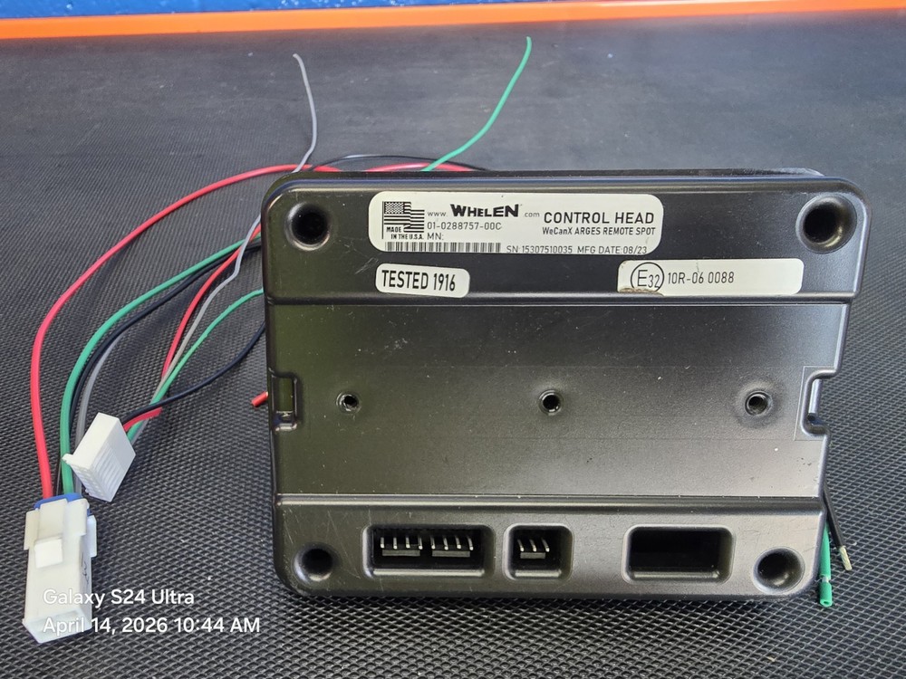 Whelen Control Head for Arges - Used