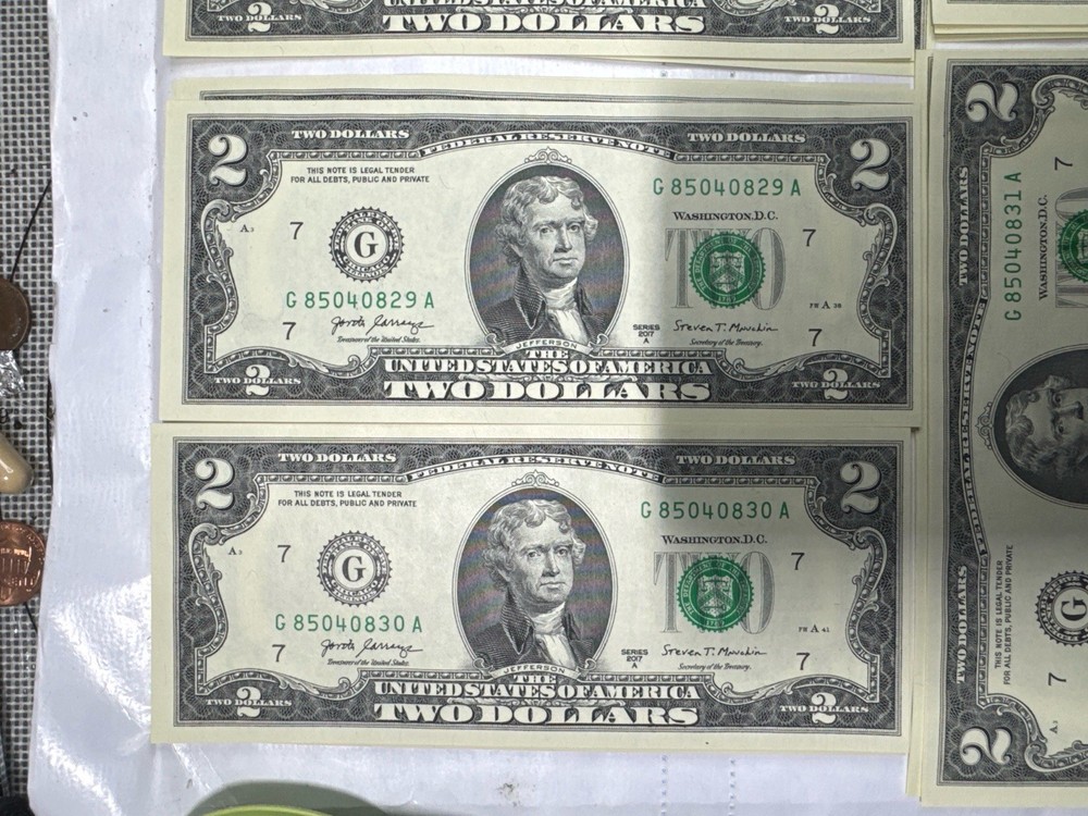 20 CONSECUTIVE NOTES – G85040815A G85040834A – FULL MATCHING SET