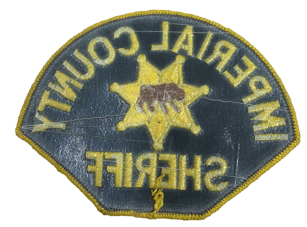 Imperial County CA Sheriff Patch