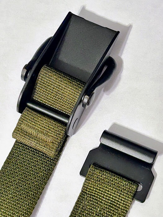 USGI MILITARY NYLON CARGO TIE DOWN STRAP ALICE LC-1 BACKPACK FRAME UNISSUED 2PCS