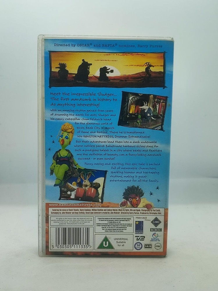 Hamilton Mattress On VHS Video Cassette Tape