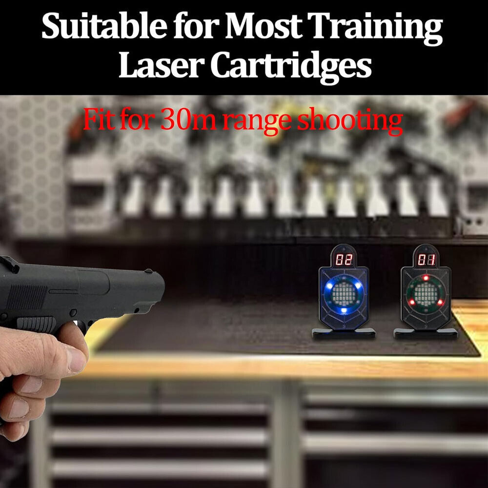 Laser Trainer Target Dry Fire Laser Training System Safe for Indoor Gun Training