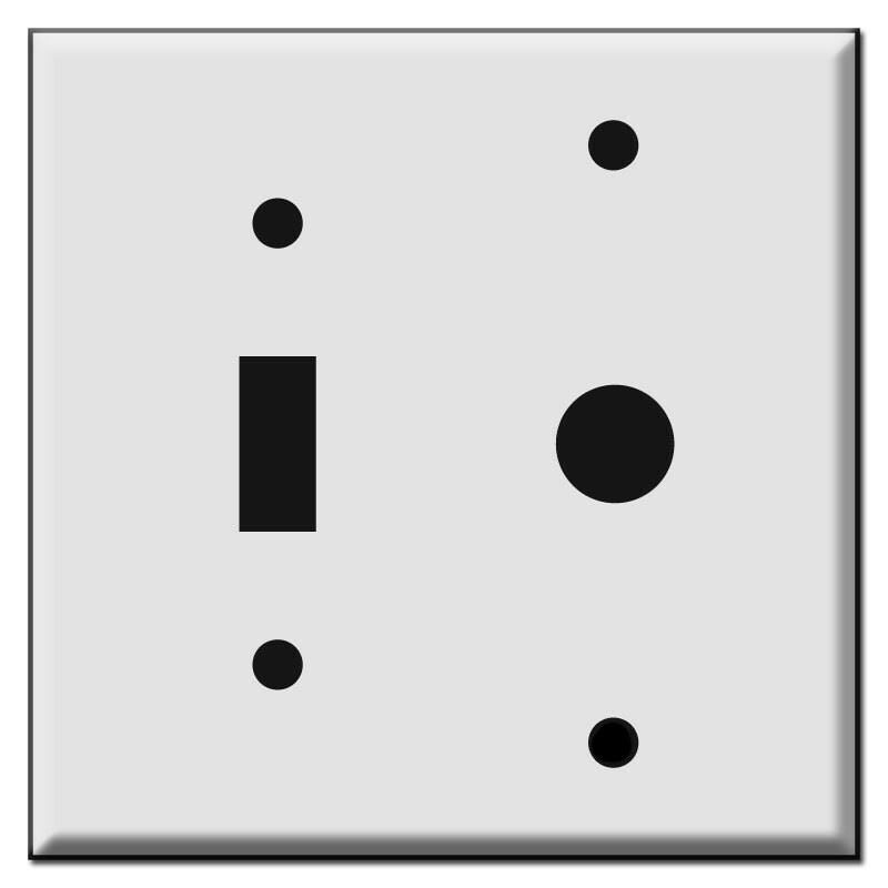 Wall Mounted Fireplace Blower Rheostat Variable Speed Controller w/ Cover Plate