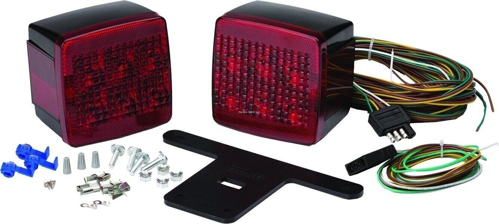 Attwood Submersible Multi Function Standard LED Trailer Light Kit 14065-7