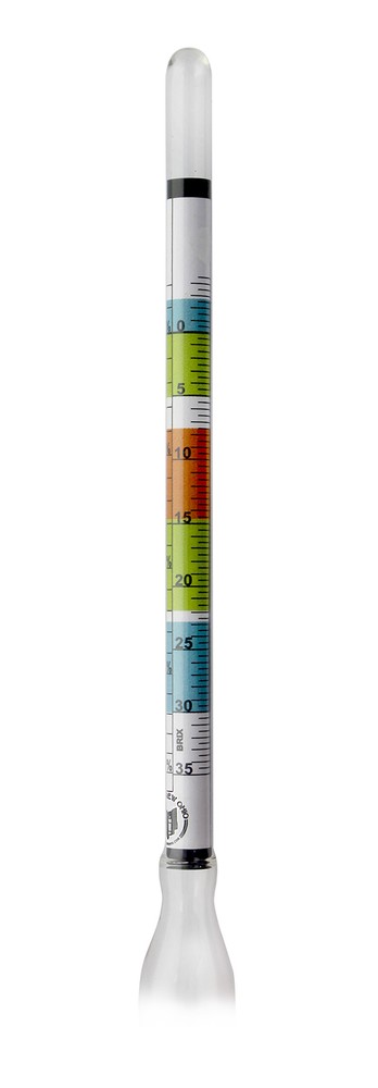 Home Brew Ohio Triple Scale Hydrometer and Test Jar Combo