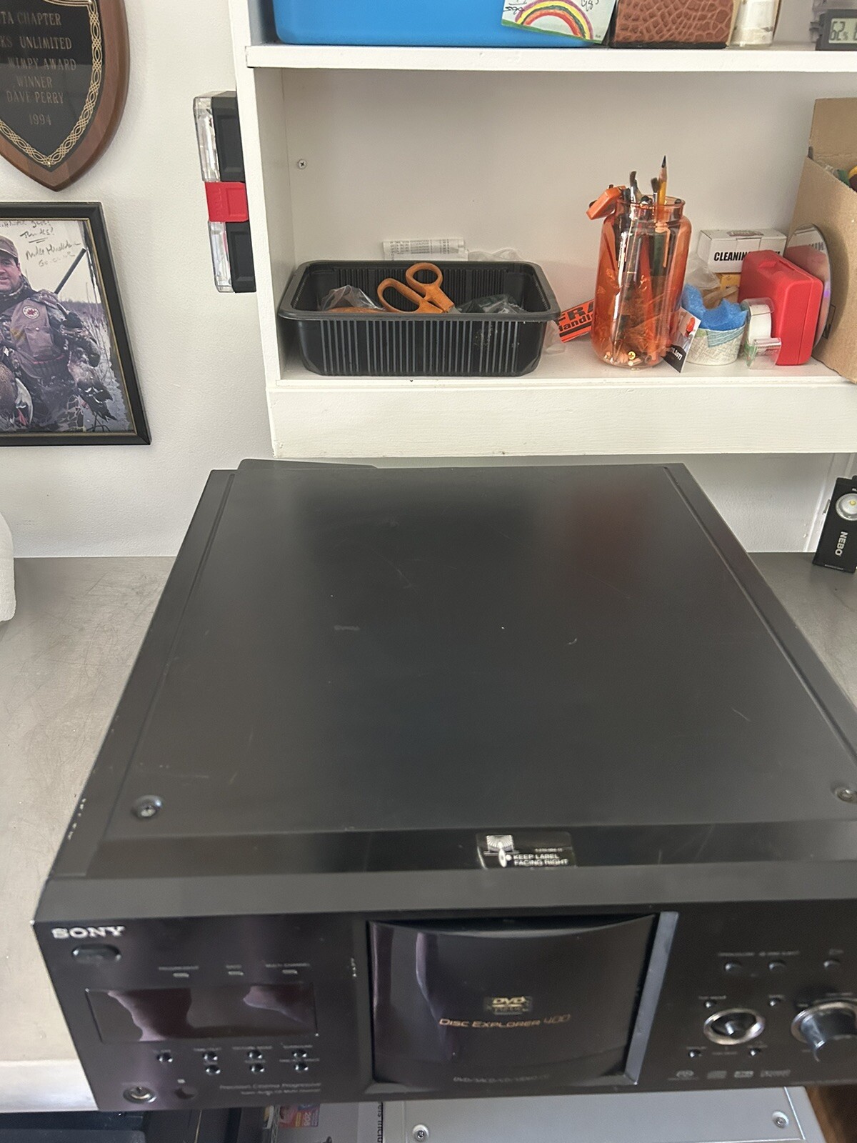 SONY CD/DVD PLAYER DVP-CX 985V S/N-8841898 GUARANTEED GREAT WORKING ORDER