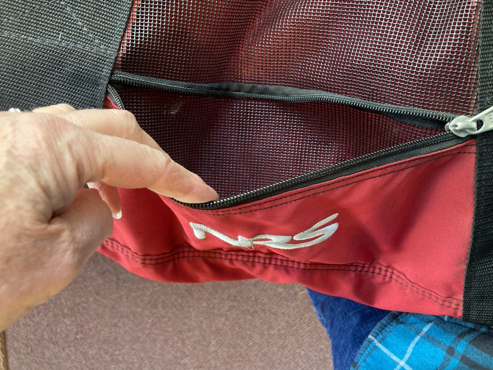 Lot of 2 NRS Rescue Duffle Bag and Waist Bag