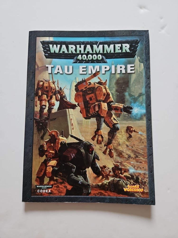 Warhammer 40K Codex Tau book 2005 4th Edition Games Workshop 40K