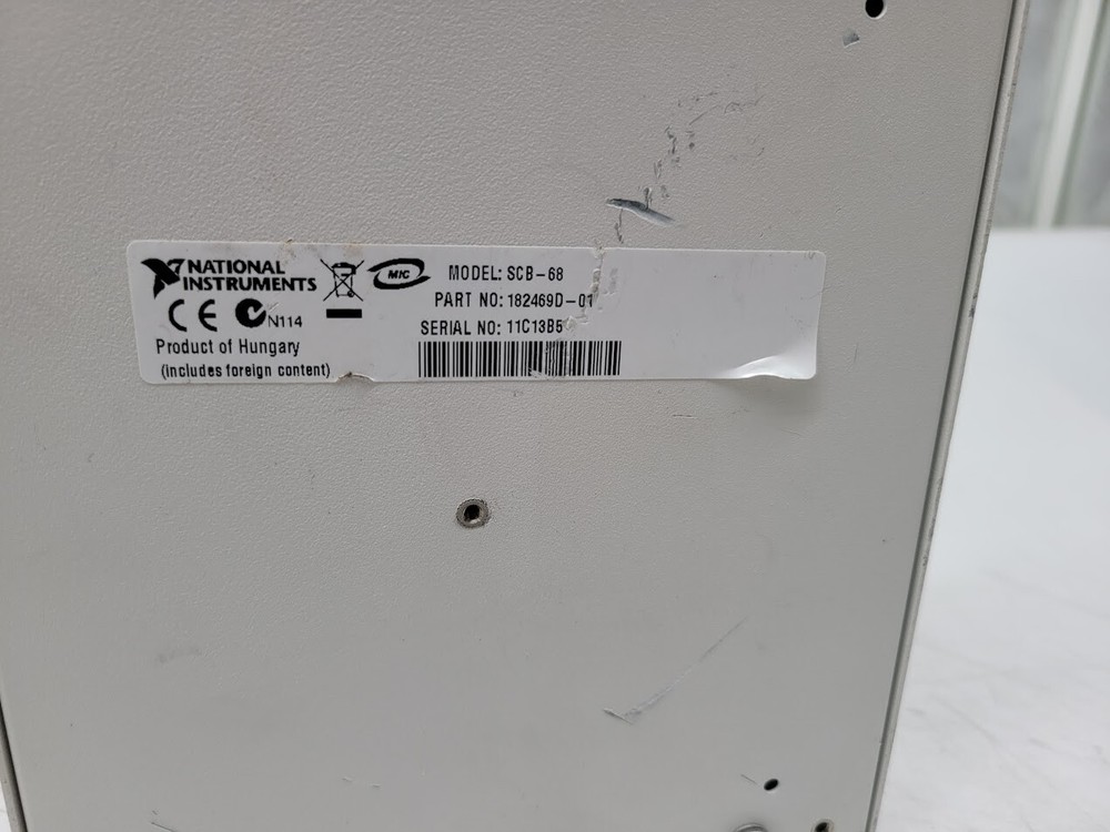 NATIONAL INSTRUMENTS SCB-68 Connector Box