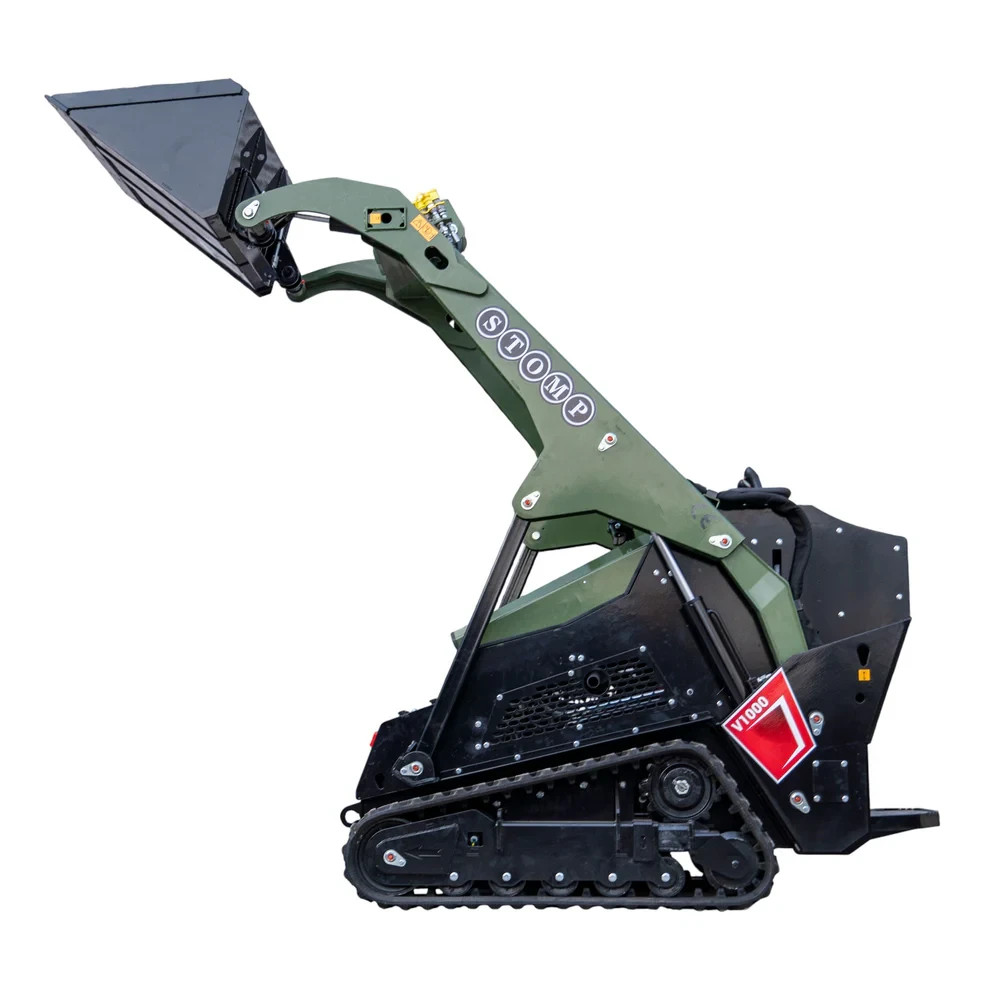 TYPHON Stomp V1000 Kubota D1105 Diesel 24.4hp Skid Steer Hydraulics Full Control