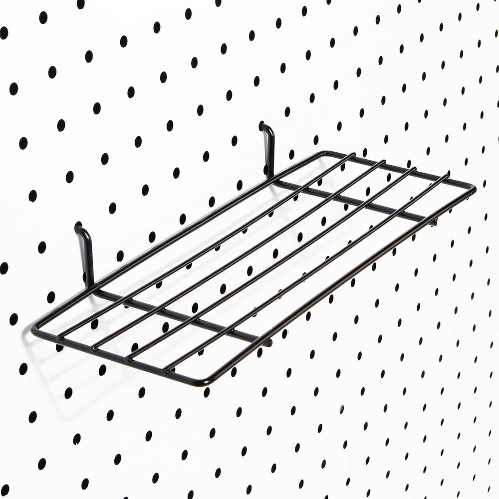 Pegboard Hooks Peg Board Shelf for Support Various Tools 4 Packs New