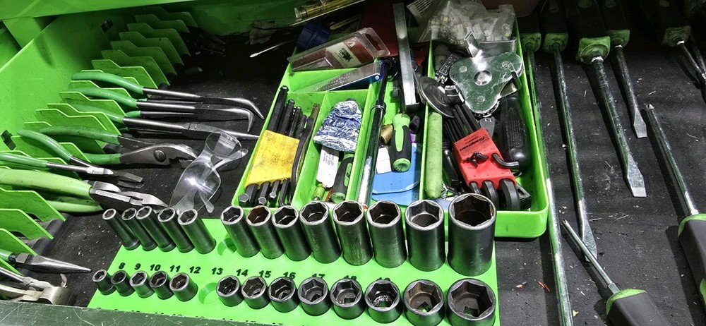 3/8 socket tray fits Snap On