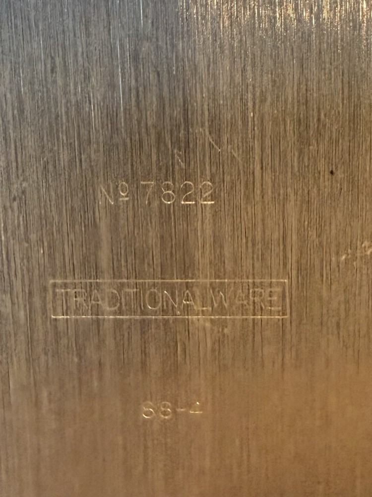 Vintage Traditional Ware 7822 Silverplate Round Serving Tray 16” Ornate