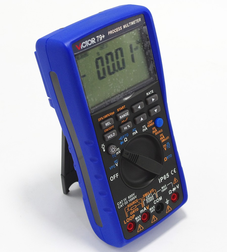 VC79+ Multifunctional digital multimeter Process meter signal source calibrator