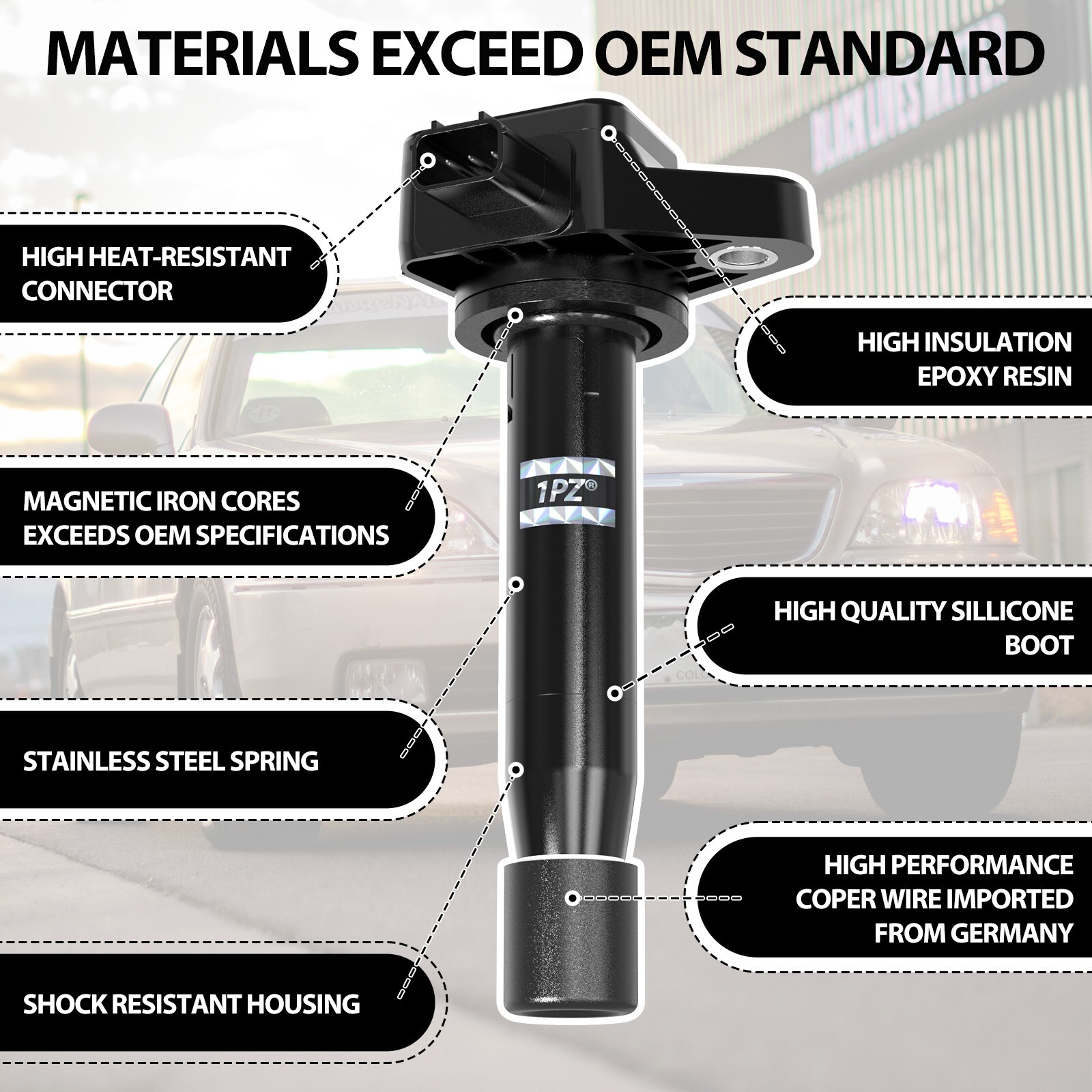 6x Genuine Ignition Coil & Spark Plug For OEM UF603 Honda Accord Odyssey 3.5L V6