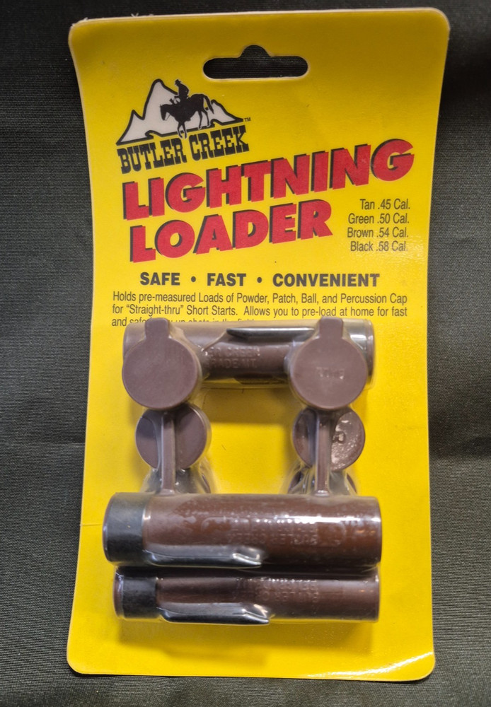 BUTLER CREEK LIGHTNING LOADER / SPEEDLOADER 54 CAL 3 PACK     NOS      C