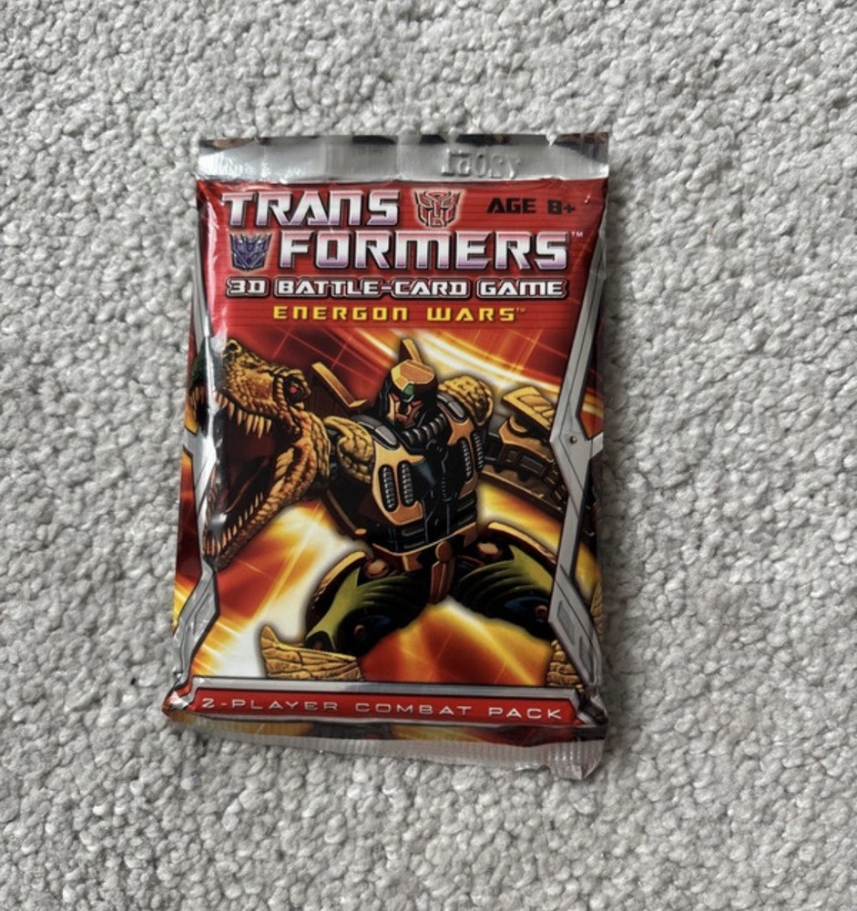 TRANSFORMERS 3D BATTLE-CARD GAME - ENERGON WARS BOOSTER PACK