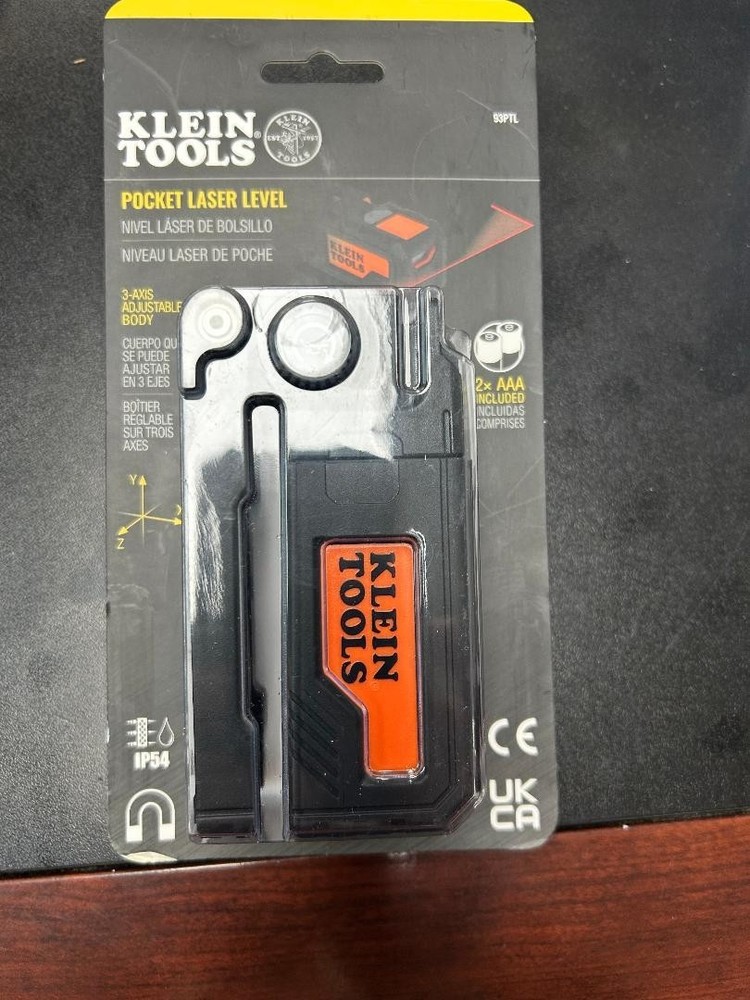 Klein Tools 93PTL Red Pocket Laser Level