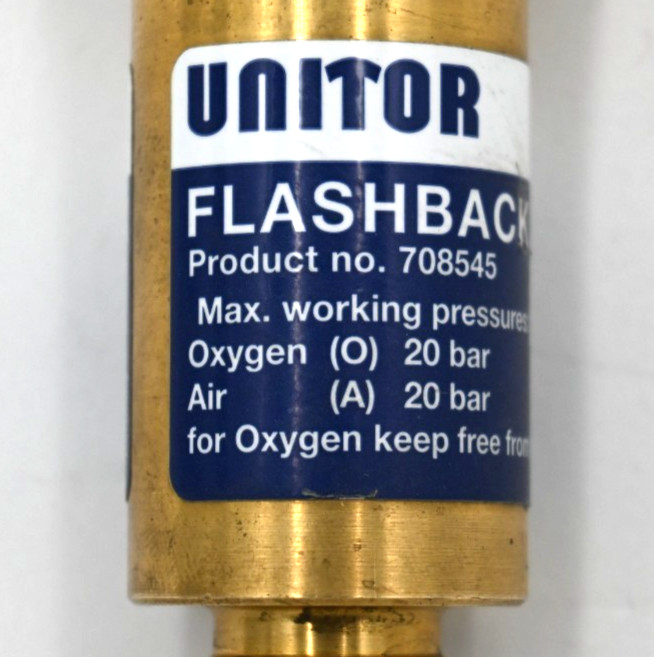 UNITOR S55 OX FLASHBACK ARRESTOR 708545