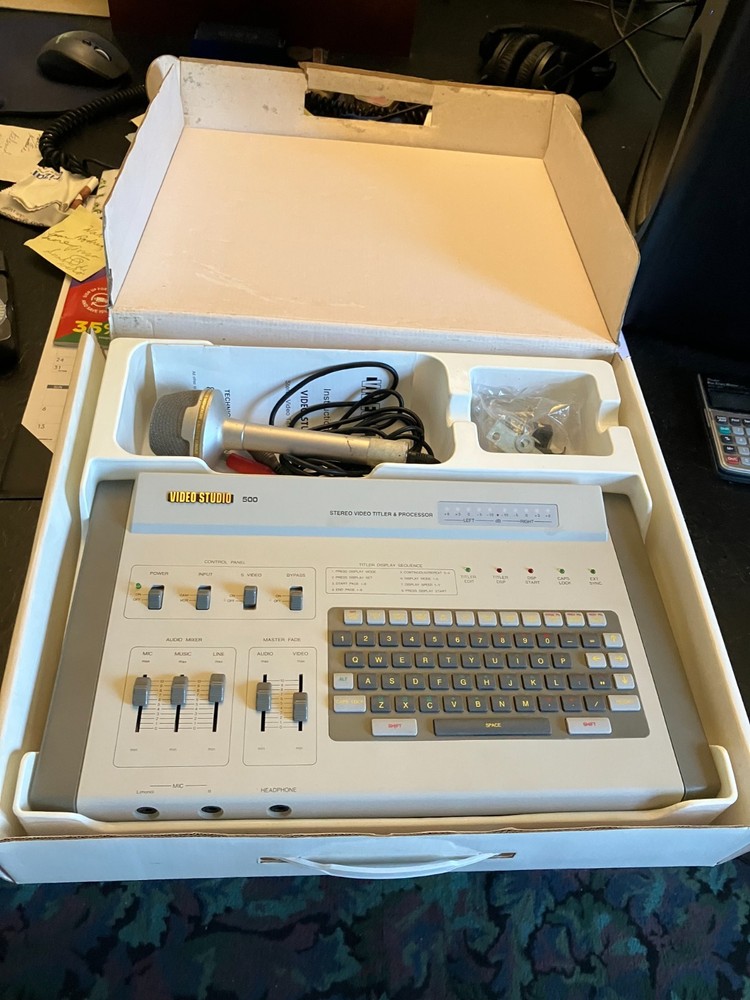 Video Studio 500 hardly used
