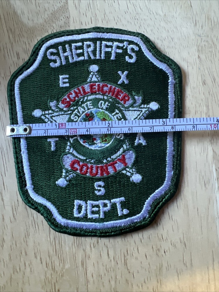 The State Of Texas Schleicher County Sheriff’s Dept. Patch
