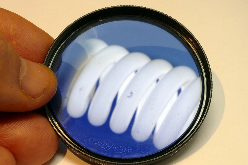 Quantaray 55mm Filter 80A multi-coated deep blue