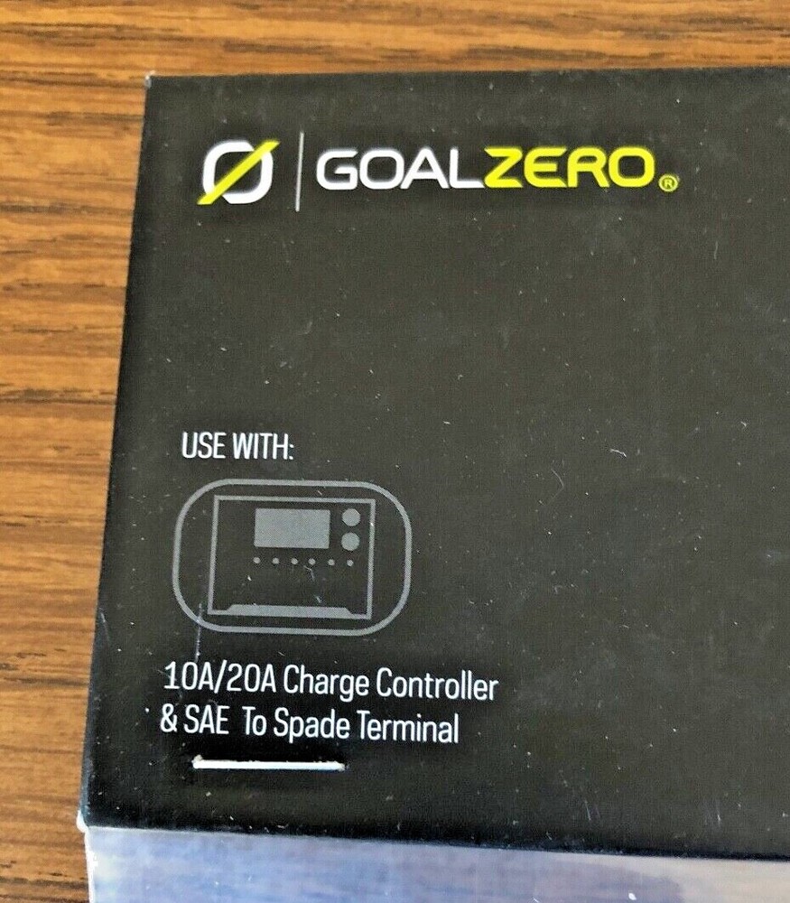 Goal Zero SAE to Alligator Clips Cable for Boulder Charge Controller # 98380