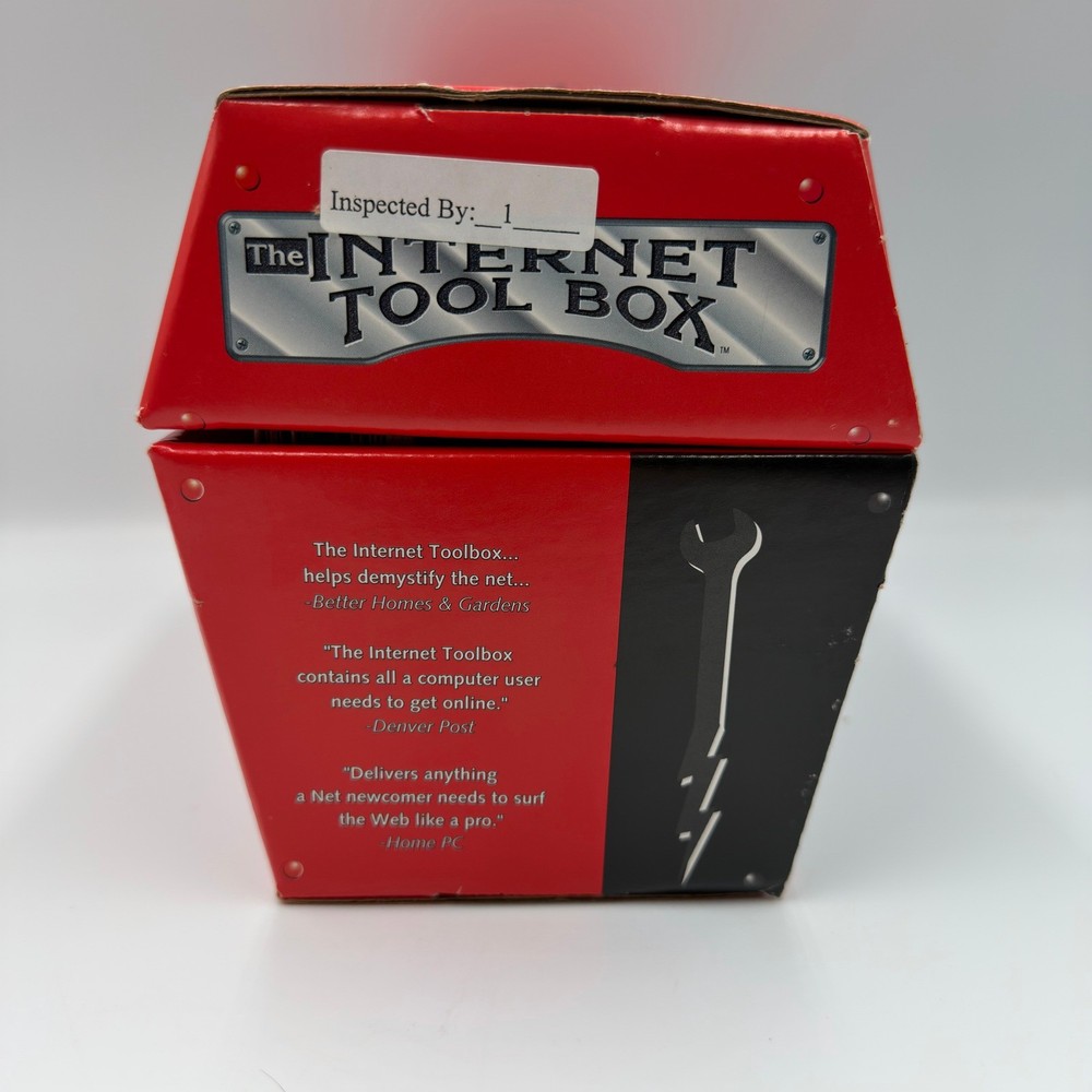 Vintage 1999 The Internet Tool Box Business Edition VHS Software Kit COMPLETE