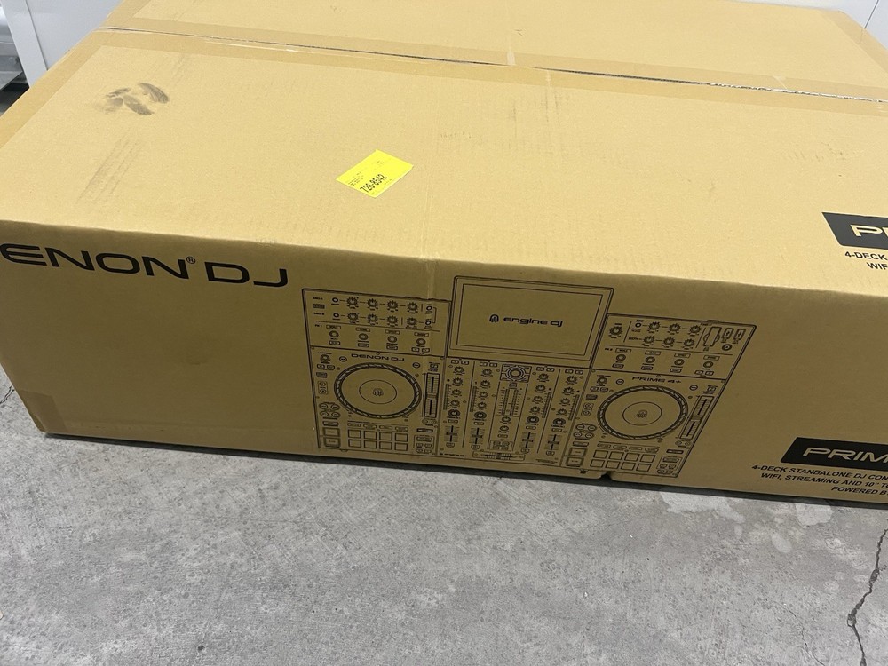 Denon DJ PRIME 4+ Standalone 4-Deck DJ Controller - Black