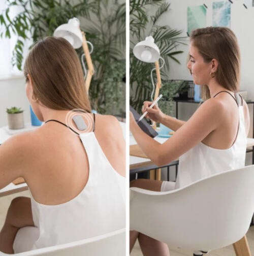 UPRIGHT GO S Posture Trainer and Corrector Light Gray BRAND NEW in BOX & SEALED