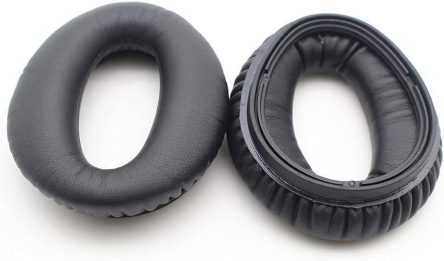 Replacement Ear Pads Soft Cushions Seals for Lightspeed Black
