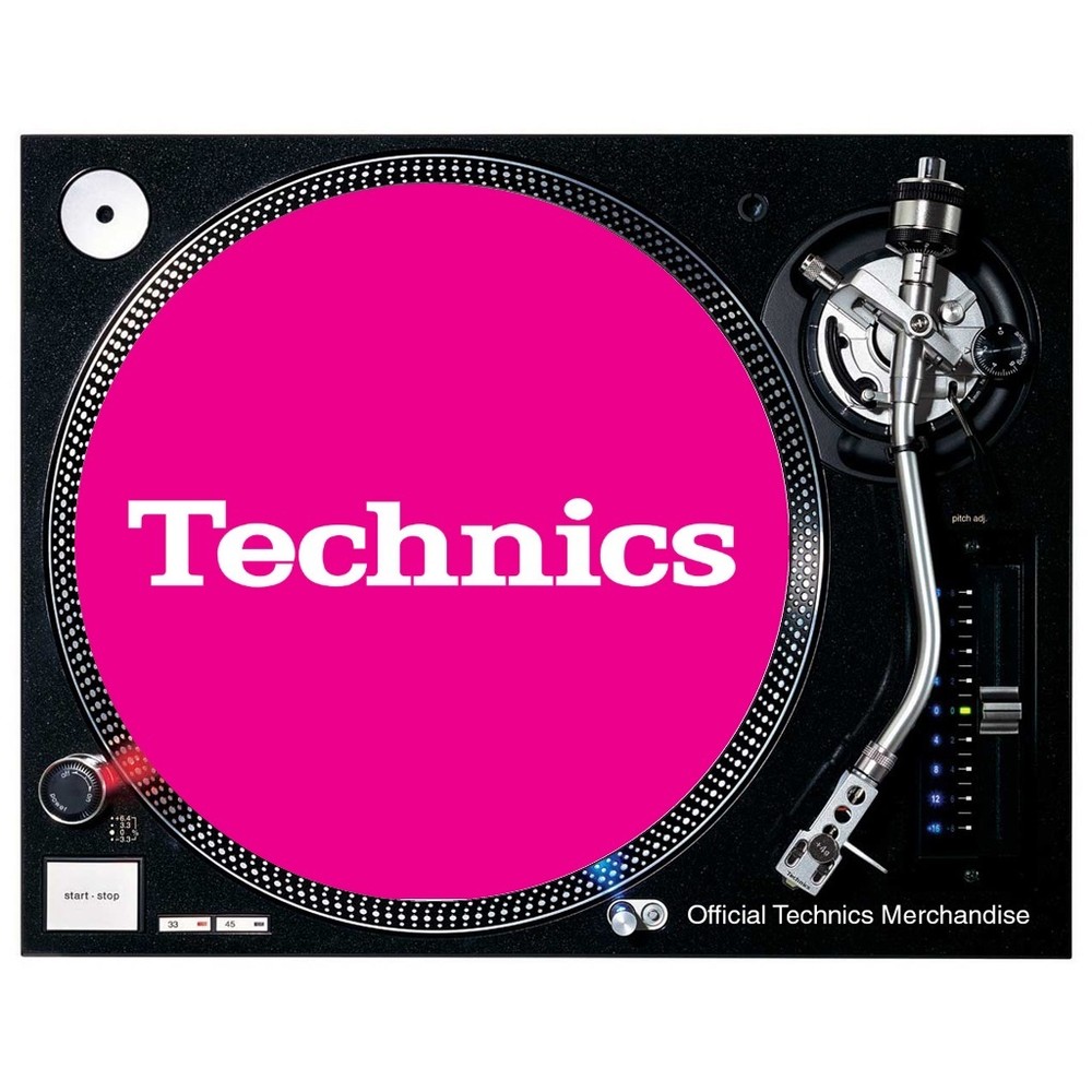 Slipmats Technics Simple Style 5 Pink 1 Pair 60654