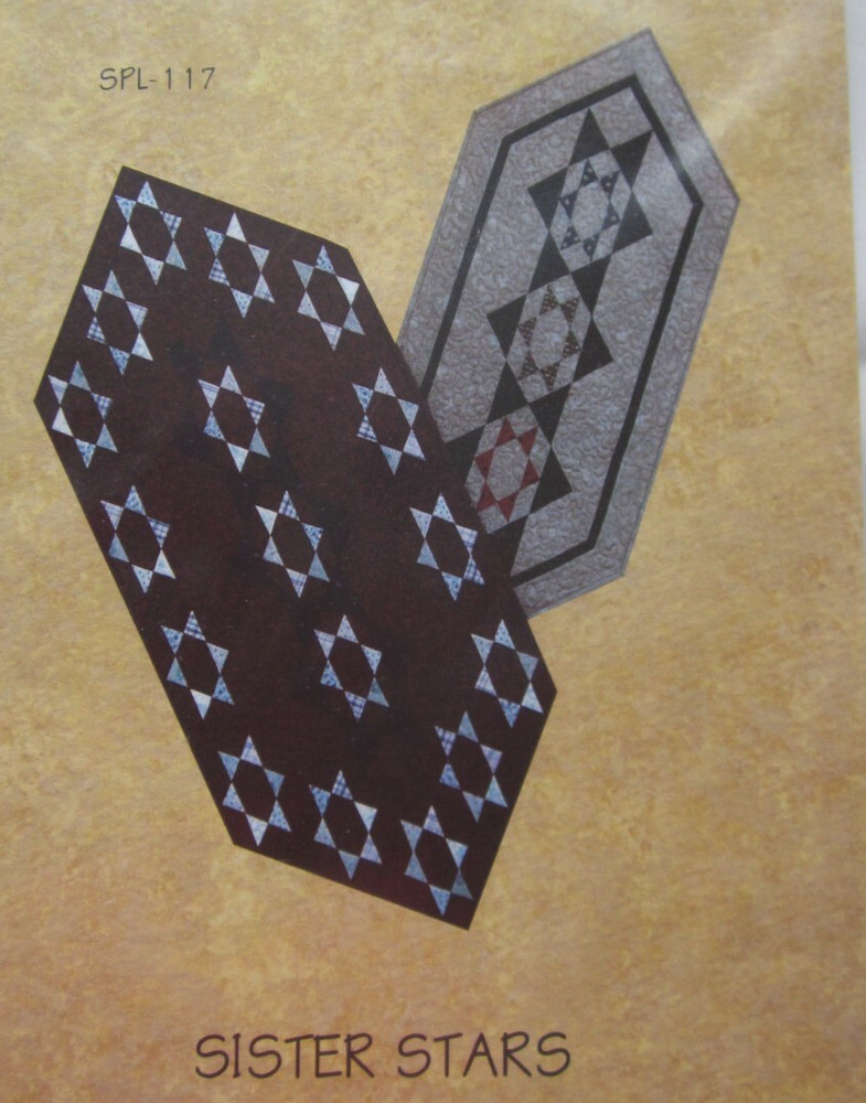 Simple Pleasures SPL-117 Sister Stars ~Patterns for Table Runner