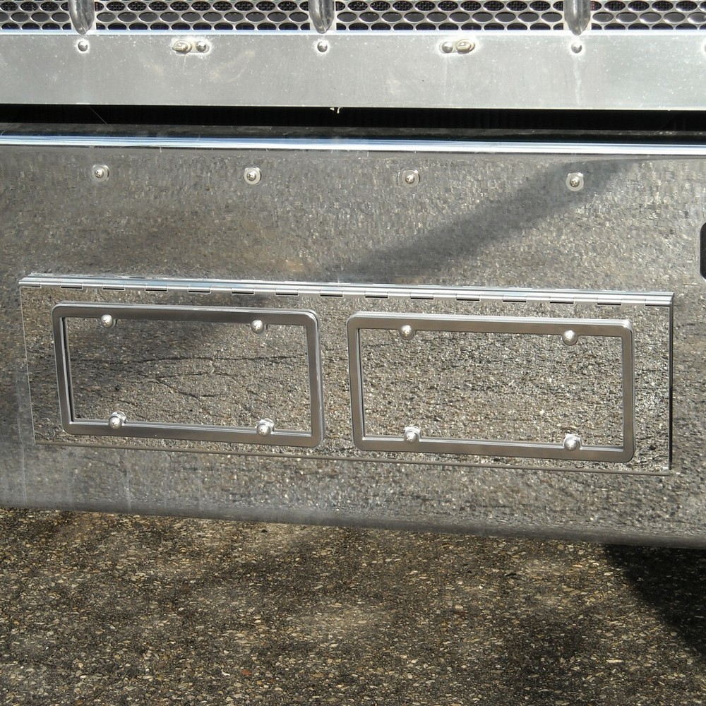 Peterbilt 389 Double Tag Plate