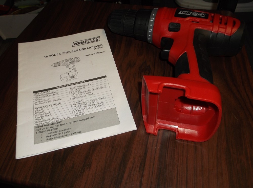 Tool shop 18 volt drill/driver-new-TOOL ONLY