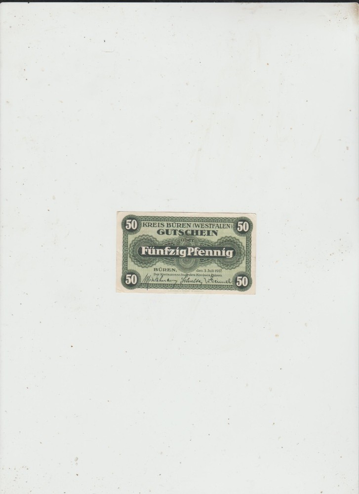 BUREN  50pfg  1917