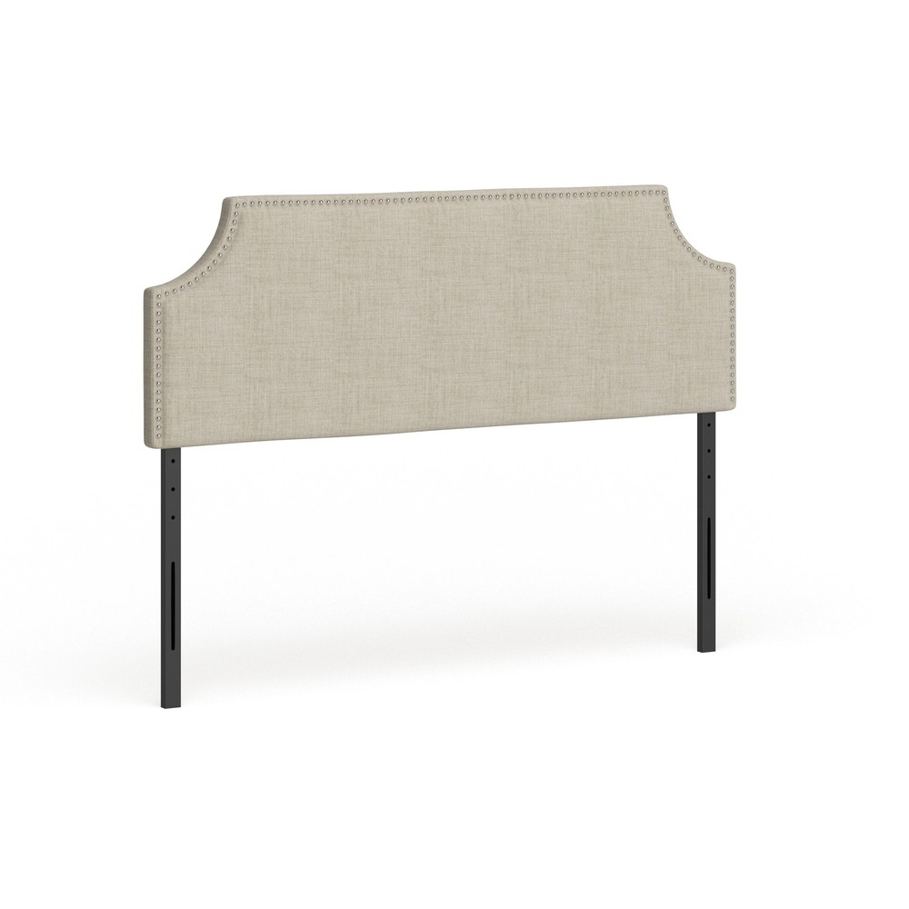 Laura Queen Upholstered Fabric Headboard
