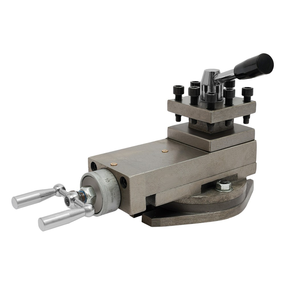 AT300 Lathe Tool Post Assembly Metal Lathe Machine Tools Holder 80mm Universal