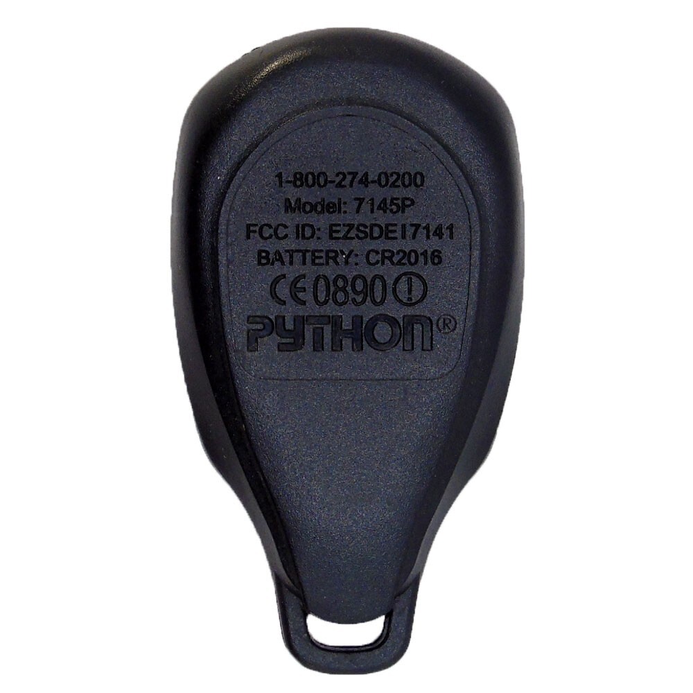 New 4-button PYTHON (DEI) Keyfob Remote (7145P) FCC ID EZSDEI7141